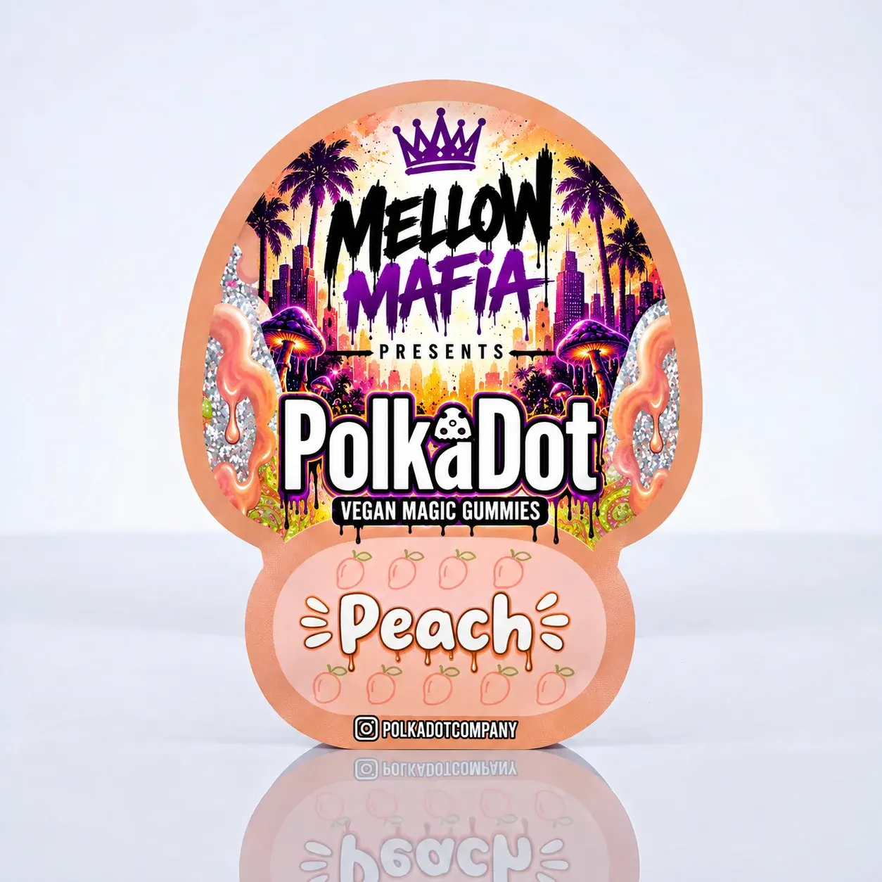 Polka Dot Gummies — Peach
